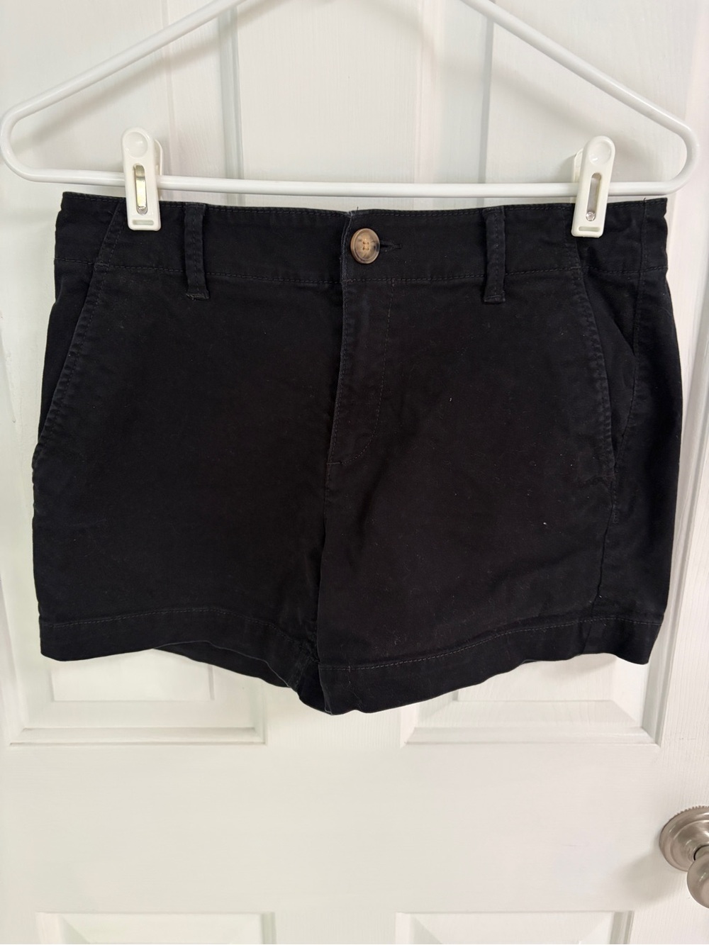 Loft Classic Black Women's Riviera Twill Shorts